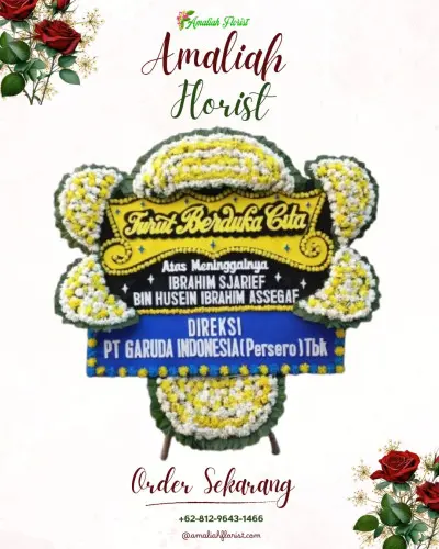 Papan Bunga Duka di Karagsari